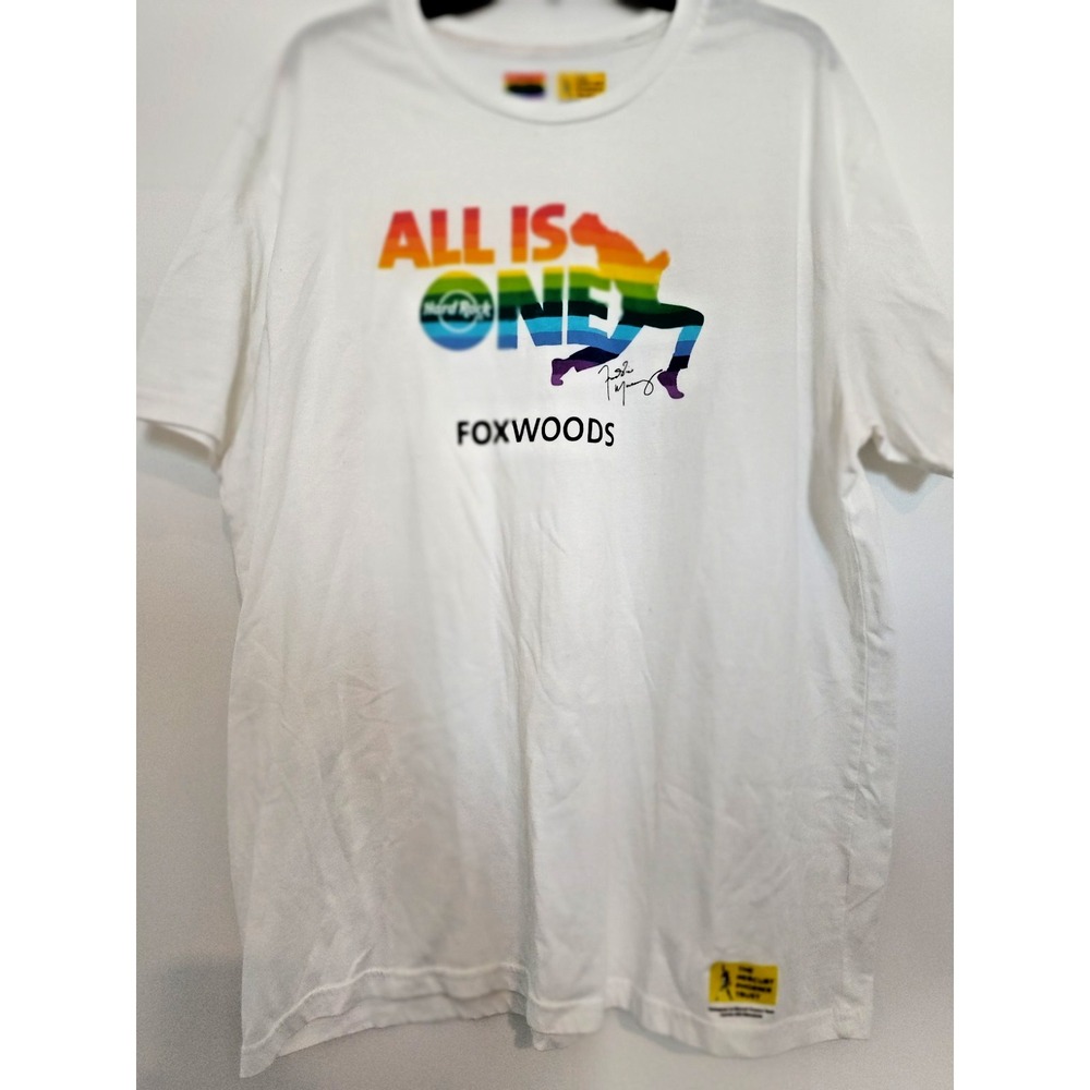 Hard Rock Cafe All is One Pride Collection Freddie Mercury Foxwoods Casino XXLrg